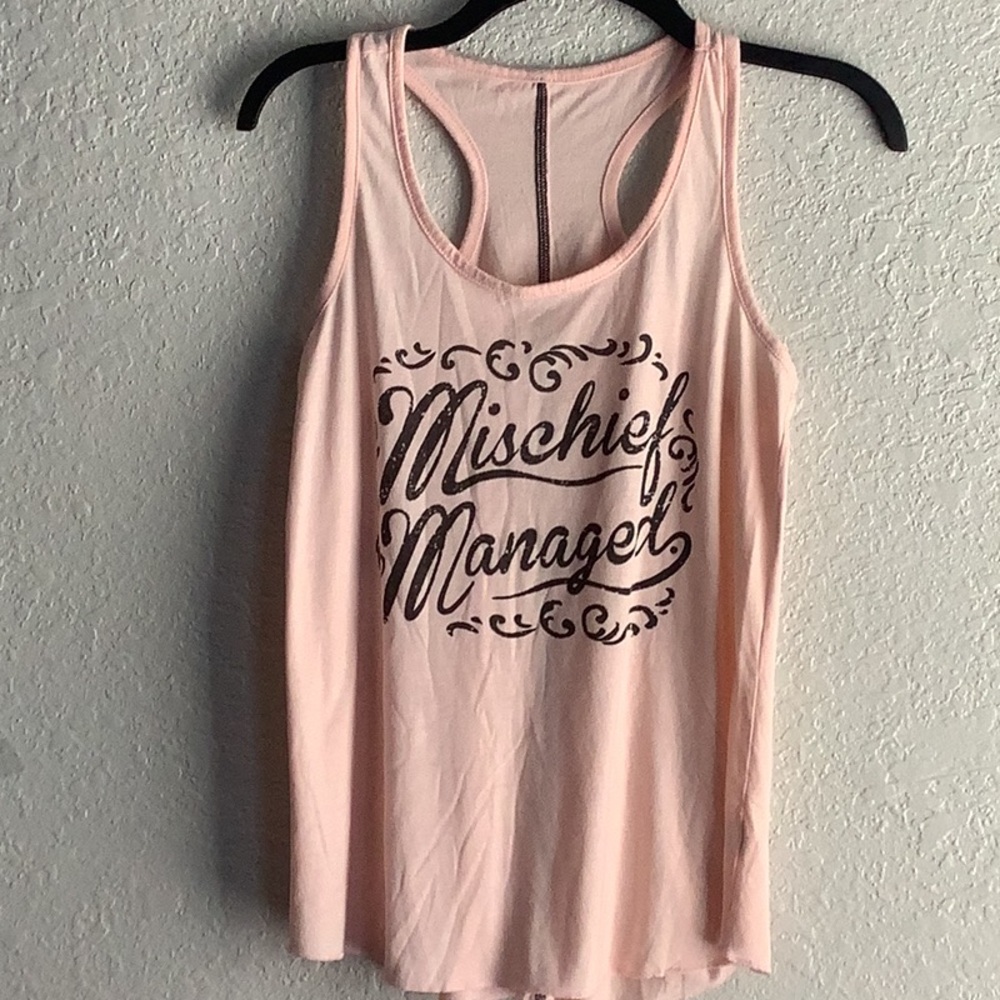 Warner Bros. Pink Mischief Managed Tank Top